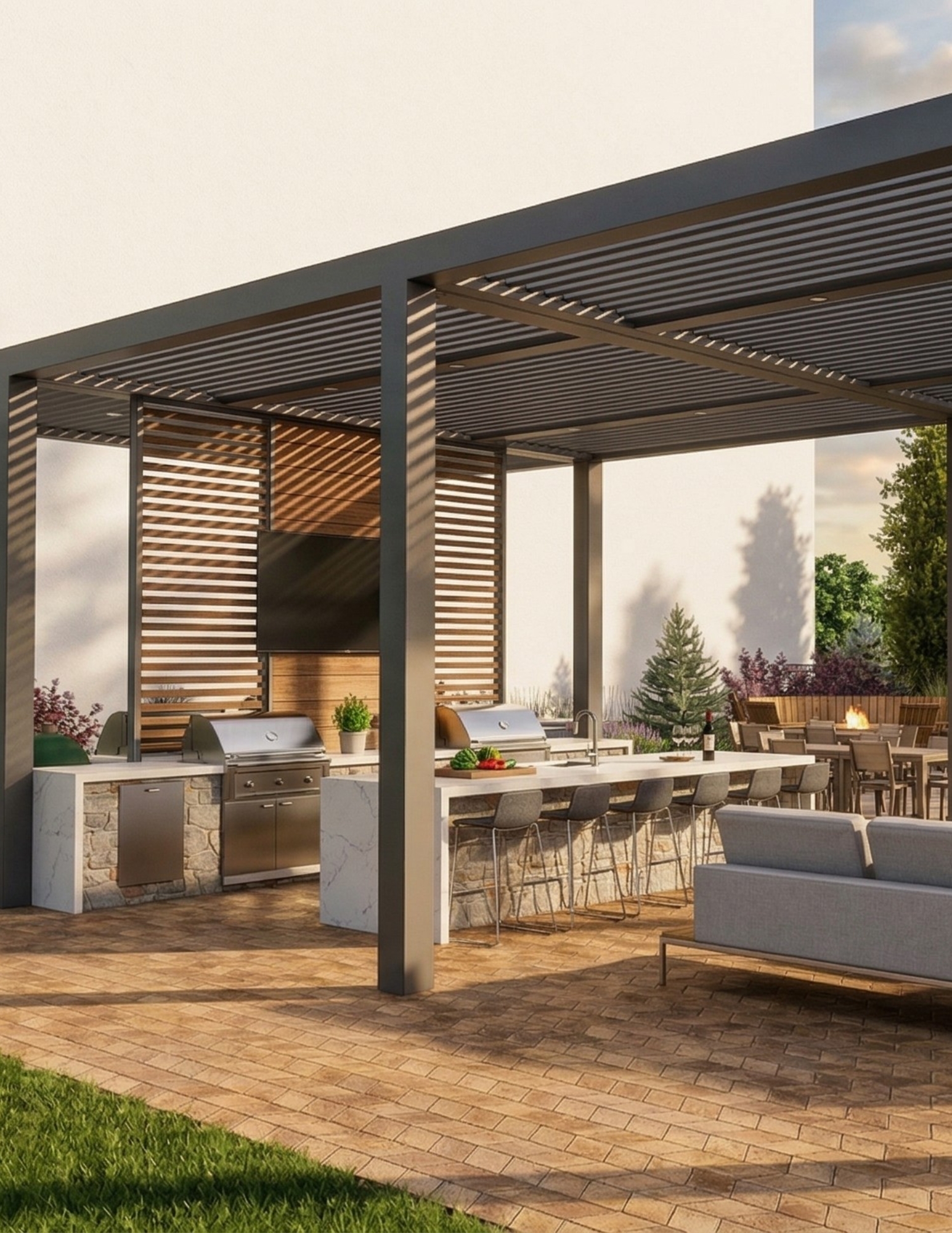 Santé Apartments building exterior — luxury rental community in Kingston's west end